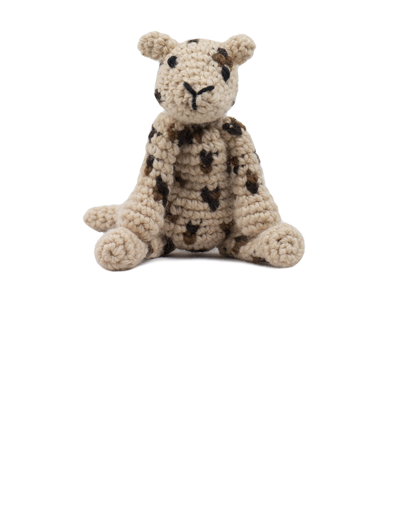 toft ed's animal mini tom the leopard amigurumi crochet